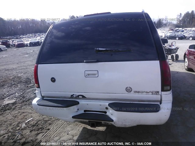 1GYEK13R4XR403978 - 1999 CADILLAC ESCALADE WHITE photo 6