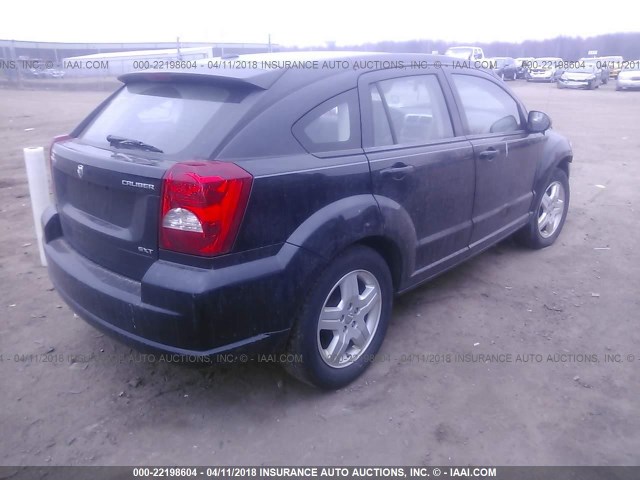 1B3HB48A89D132108 - 2009 DODGE CALIBER SXT BLACK photo 4