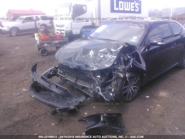 JTKJF5C71E3073742 - 2014 TOYOTA SCION TC 黑色 照片 2