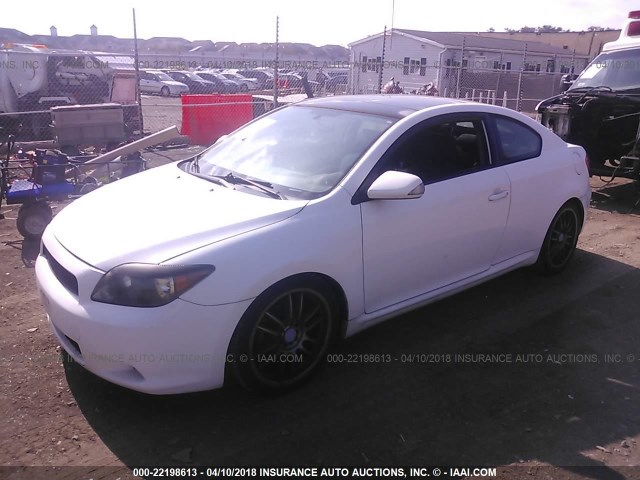JTKDE167750031615 - 2005 TOYOTA SCION TC 白色 照片 2