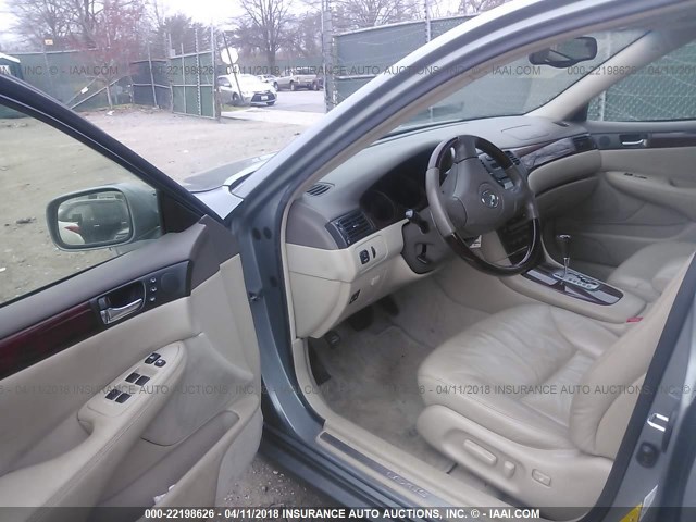 JTHBF30G430107920 - 2003 LEXUS ES 300 GRAY photo 5