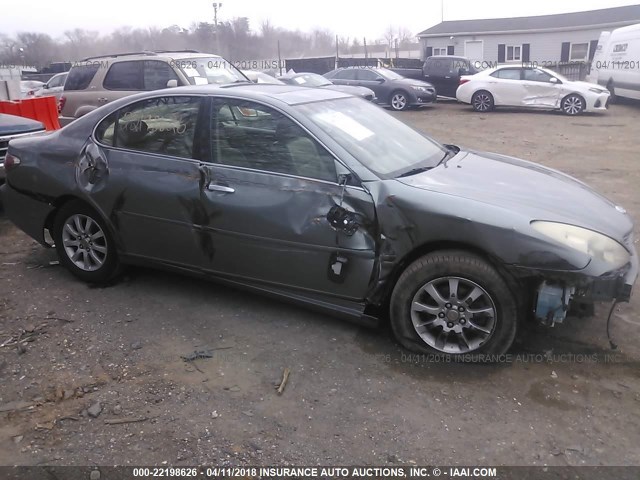 JTHBF30G430107920 - 2003 LEXUS ES 300 GRAY photo 6