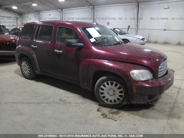 3GNDA13D87S613691 - 2007 CHEVROLET HHR LS RED photo 1