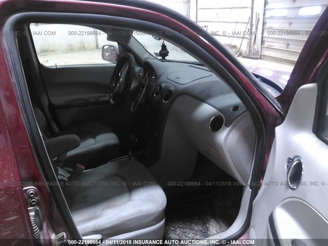 3GNDA13D87S613691 - 2007 CHEVROLET HHR LS RED photo 5