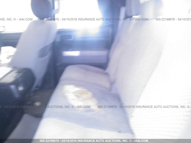 5TFBV541X7X028481 - 2007 TOYOTA TUNDRA DOUBLE CAB SR5 GREEN photo 8