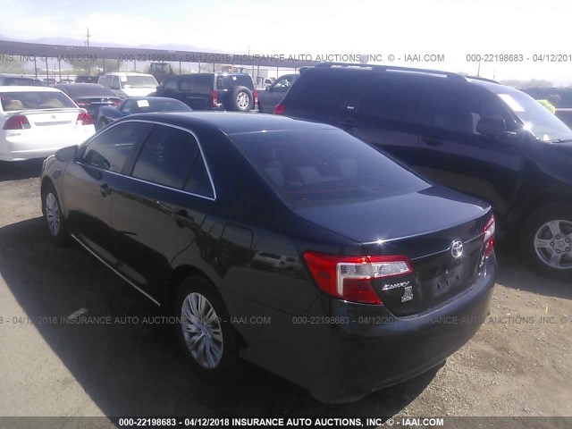 4T4BF1FK9CR176923 - 2012 TOYOTA CAMRY SE/LE/XLE Қара фото 3