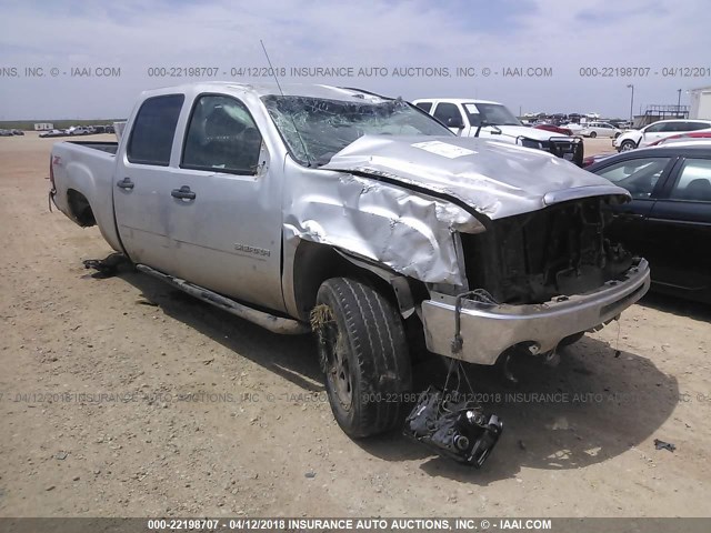 3GTP2VE31BG198112 - 2011 GMC SIERRA K1500 SLE SILVER photo 1