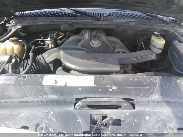 1GYEK63N92R103100 - 2002 CADILLAC ESCALADE LUXURY ლურჯი ფოტო 10