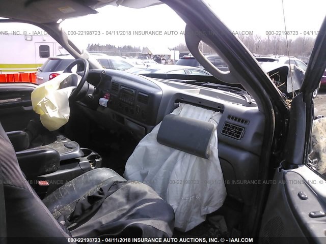 1FTWW33P83EB65692 - 2003 FORD F350 SUPER DUTY BLACK photo 5