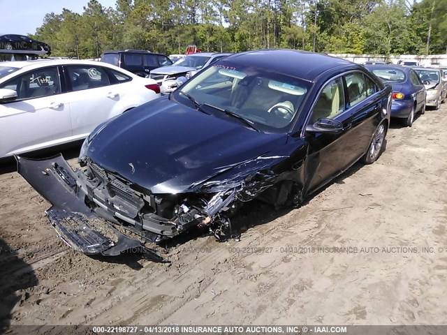 1FAHP2F87FG142181 - 2015 FORD TAURUS LIMITED BLACK photo 2