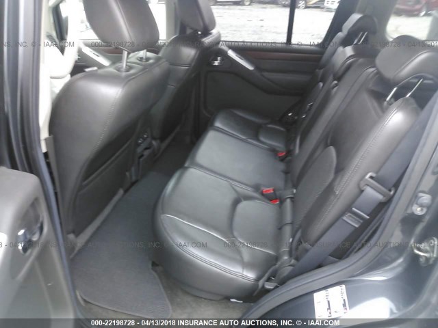 5N1BR1NB5BC623979 - 2011 NISSAN PATHFINDER LE ნაცრისფერი ფოტო 8