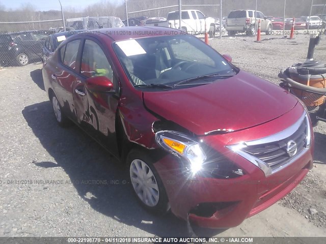 3N1CN7AP3JK404166 - 2018 NISSAN VERSA S/S PLUS/SV/SL RED photo 6