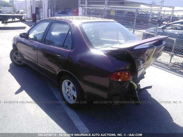 2T1BR18E4WC075884 - 1998 TOYOTA COROLLA VE/CE/LE 栗色 照片 3