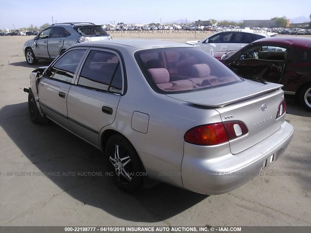 1NXBR12E8YZ358251 - 2000 TOYOTA COROLLA VE/CE/LE 银色 照片 3