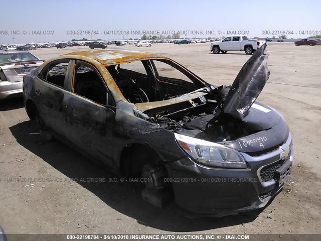 1G11B5SL5FF335644 - 2015 CHEVROLET MALIBU LS 灰色 照片 1