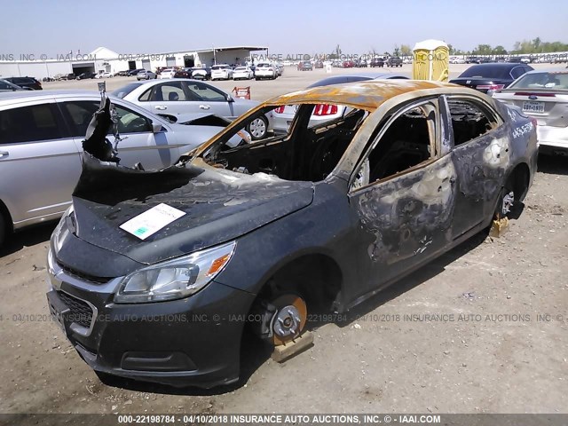 1G11B5SL5FF335644 - 2015 CHEVROLET MALIBU LS 灰色 照片 2