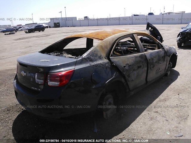 1G11B5SL5FF335644 - 2015 CHEVROLET MALIBU LS 灰色 照片 4