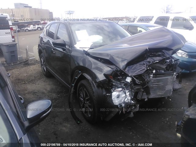 JM3KFBCM1J0300530 - 2018 MAZDA CX-5 TOURING Noir photo 1