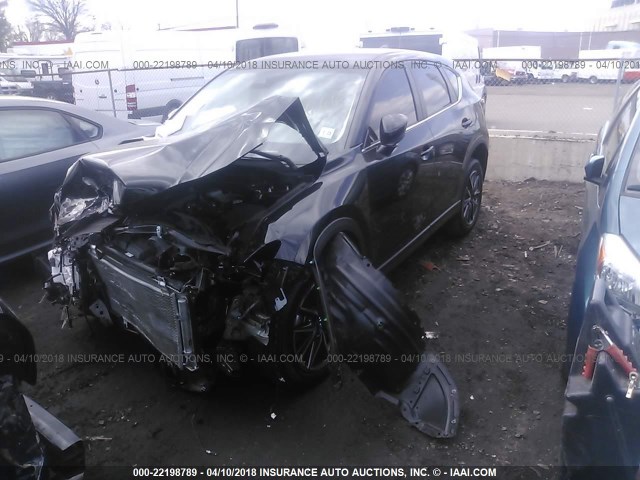 JM3KFBCM1J0300530 - 2018 MAZDA CX-5 TOURING Noir photo 2