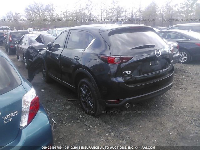JM3KFBCM1J0300530 - 2018 MAZDA CX-5 TOURING Noir photo 3