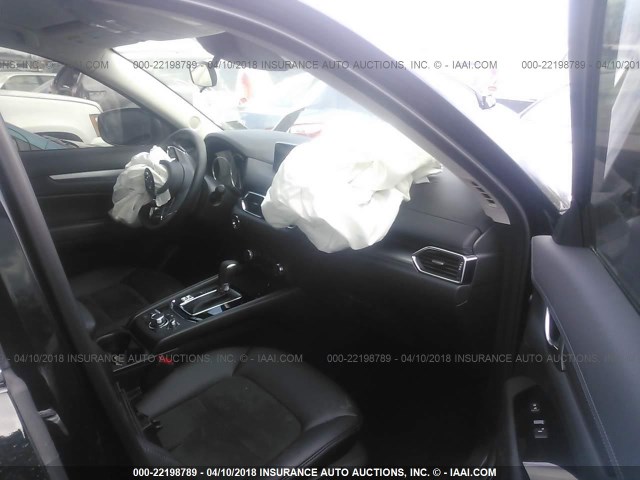 JM3KFBCM1J0300530 - 2018 MAZDA CX-5 TOURING Noir photo 5