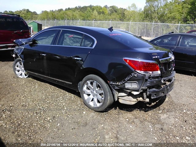 1G4GD5E31CF113200 - 2012 BUICK LACROSSE PREMIUM GRAY photo 3