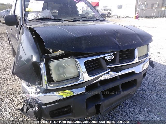 1N6DD26S0XC322654 - 1999 NISSAN FRONTIER KING CAB XE/KING CAB SE BLACK photo 6