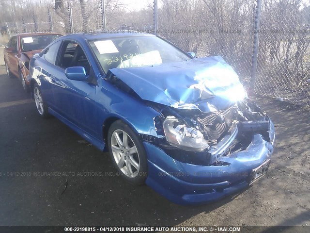 JH4DC53036S003228 - 2006 ACURA RSX TYPE-S BLUE photo 1