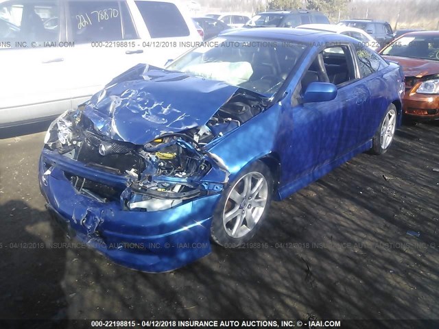 JH4DC53036S003228 - 2006 ACURA RSX TYPE-S BLUE photo 2
