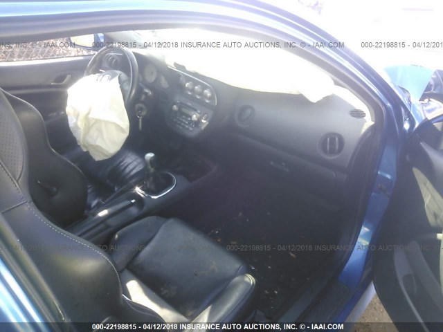 JH4DC53036S003228 - 2006 ACURA RSX TYPE-S BLUE photo 5