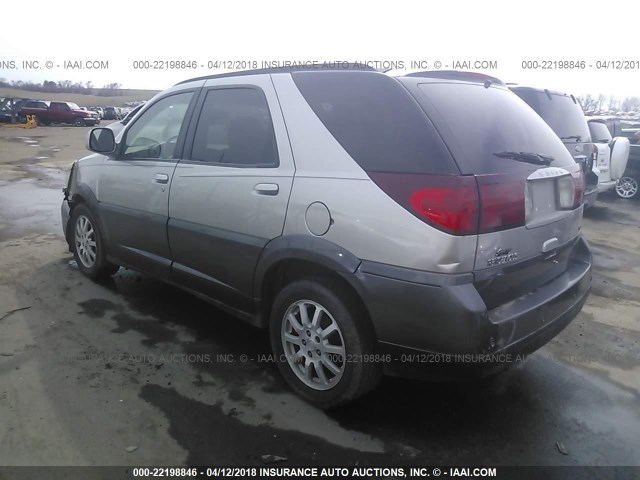 3G5DA03E85S547174 - 2005 BUICK RENDEZVOUS CX/CXL SILVER photo 3