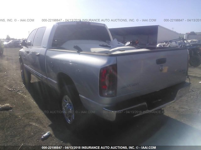 3D7LX39C86G139262 - 2006 DODGE RAM 3500 SILVER photo 3