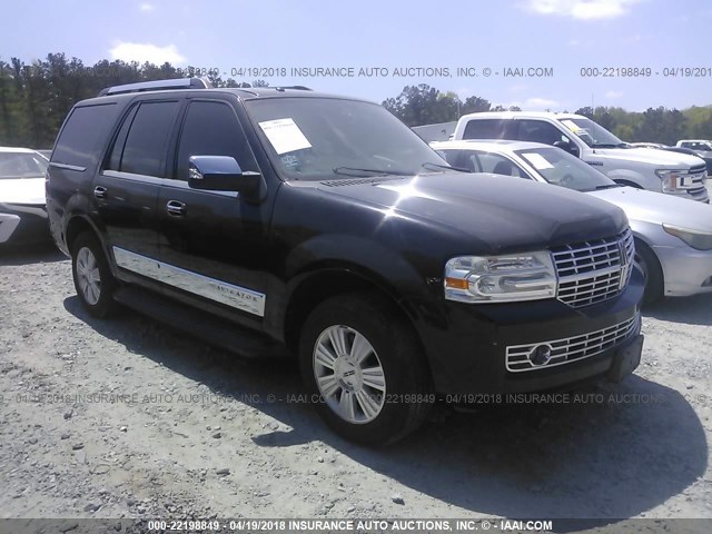 5LMFU27537LJ06472 - 2007 LINCOLN NAVIGATOR BLACK photo 1