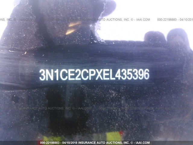 3N1CE2CPXEL435396 - 2014 NISSAN VERSA NOTE S/S PLUS/SV/SL WHITE photo 9