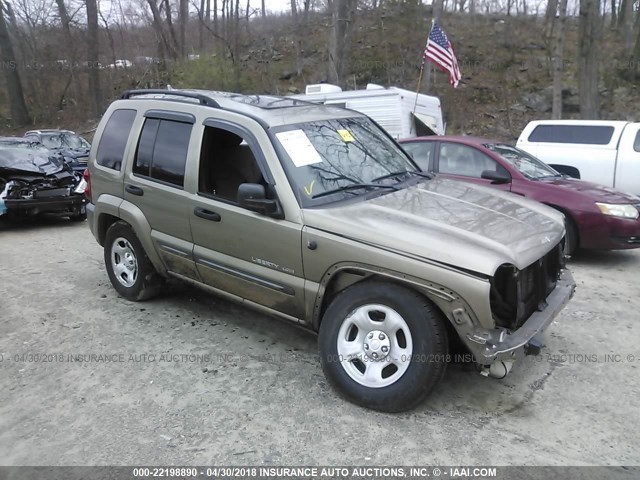 1J4GL48K04W184260 - 2004 JEEP LIBERTY SPORT 锡色 照片 1