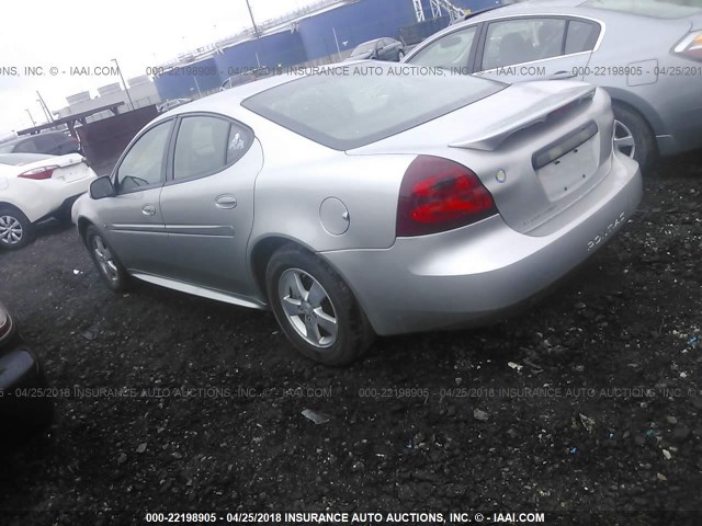 2G2WP552581173465 - 2008 PONTIAC GRAND PRIX Gümüş foto 3
