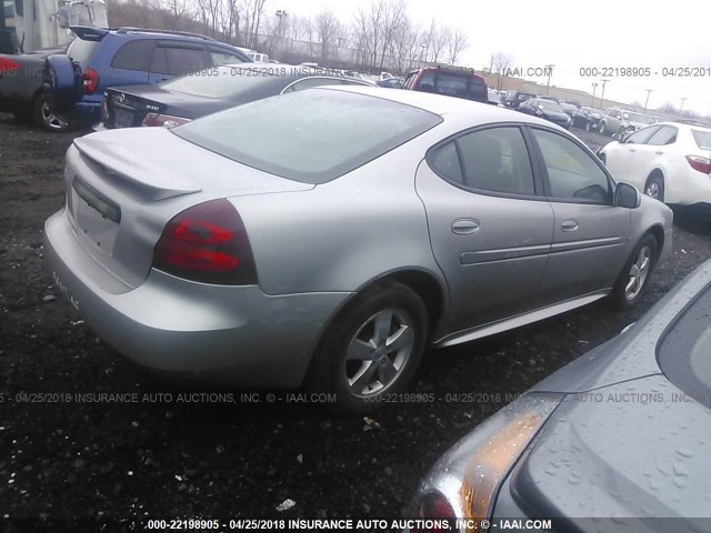 2G2WP552581173465 - 2008 PONTIAC GRAND PRIX Gümüş foto 4
