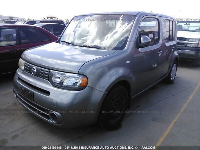 JN8AZ2KR4AT154748 - 2010 NISSAN CUBE S/SL/KROM GRAY photo 2