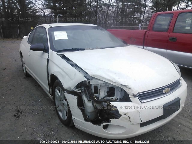 2G1WK15K779344731 - 2007 CHEVROLET MONTE CARLO LT WHITE photo 6