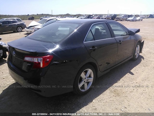 4T1BF1FK2EU405598 - 2014 TOYOTA CAMRY L/SE/LE/XLE 黑色 照片 4