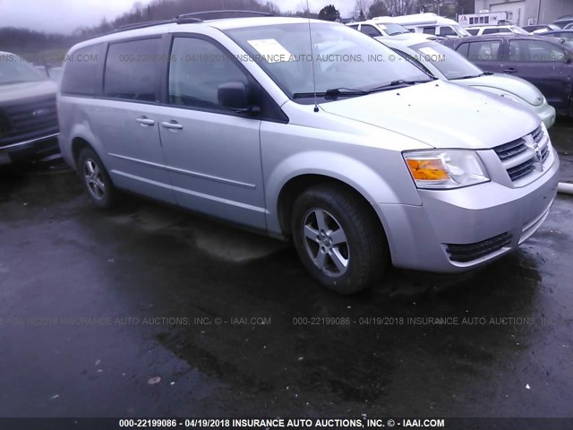 2D4RN4DE5AR307423 - 2010 DODGE GRAND CARAVAN SE SILVER photo 1