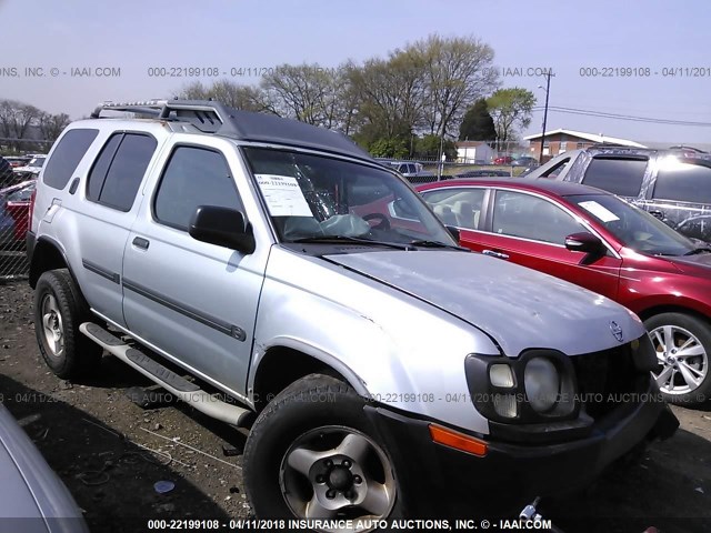 5N1ED28T43C672596 - 2003 NISSAN XTERRA XE/SE SILVER photo 1