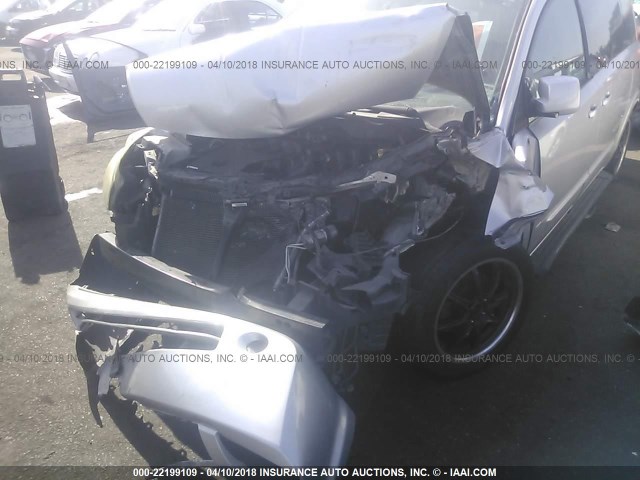 5N1BV28U86N127356 - 2006 NISSAN QUEST S/SE/SL GRAY photo 6