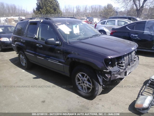 1J4GW48S04C300503 - 2004 JEEP GRAND CHEROKEE LAREDO/COLUMBIA/FREEDOM 勃艮第红 照片 1