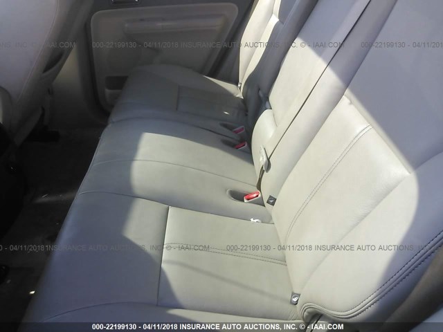 2FMDK39C28BB44844 - 2008 FORD EDGE LIMITED RED photo 8