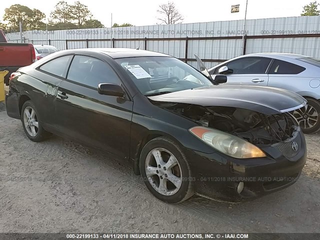 4T1CA38P55U041961 - 2005 TOYOTA CAMRY SOLARA SE/SLE შავი ფოტო 1
