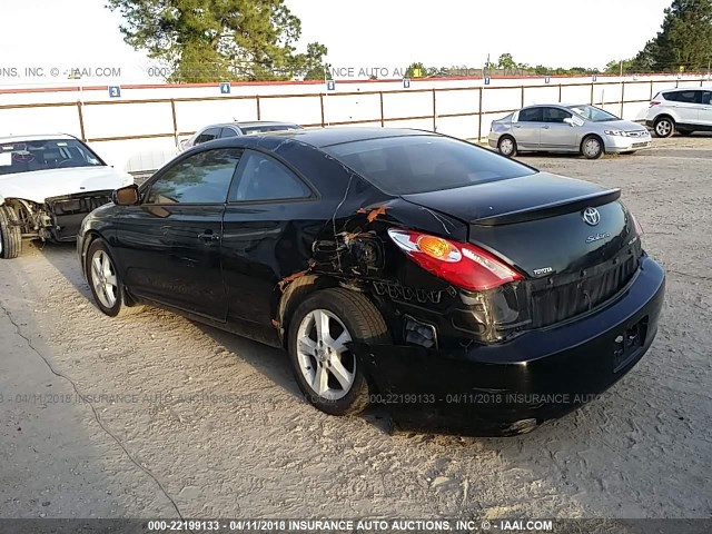 4T1CA38P55U041961 - 2005 TOYOTA CAMRY SOLARA SE/SLE შავი ფოტო 3