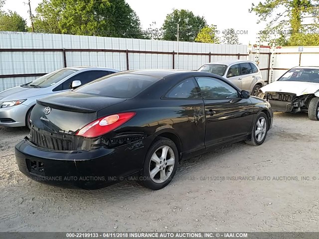 4T1CA38P55U041961 - 2005 TOYOTA CAMRY SOLARA SE/SLE შავი ფოტო 4