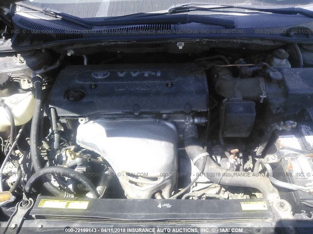 JTKDE177650033936 - 2005 TOYOTA SCION TC 灰色 照片 10