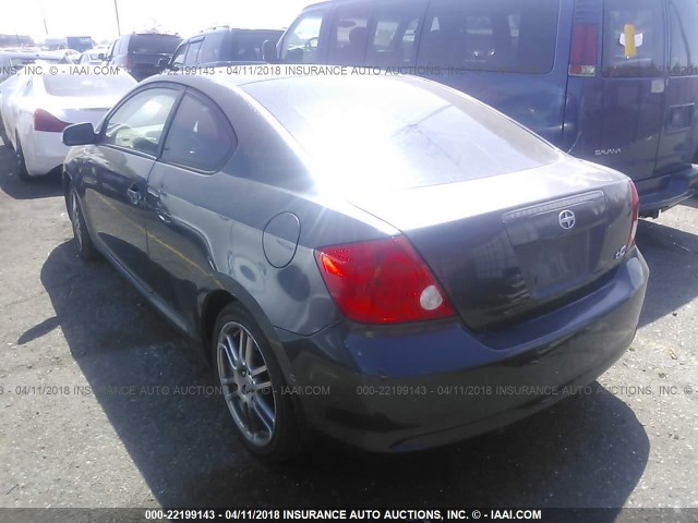 JTKDE177650033936 - 2005 TOYOTA SCION TC 灰色 照片 3